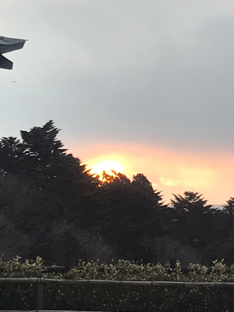 red_star531's tweet photo. 富山観音からの初日の出 https://t.co/ojgMuB4w44