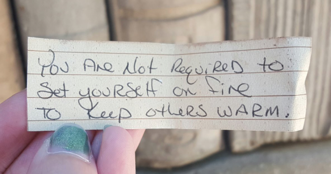 Note to self for #2020 :)