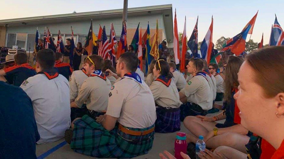 Sharkey_Scout's tweet photo. Great to see our Scottish Networkers welcoming in #2020NewYear at the #CBRMoot in Australia https://t.co/FsMneJTu1X