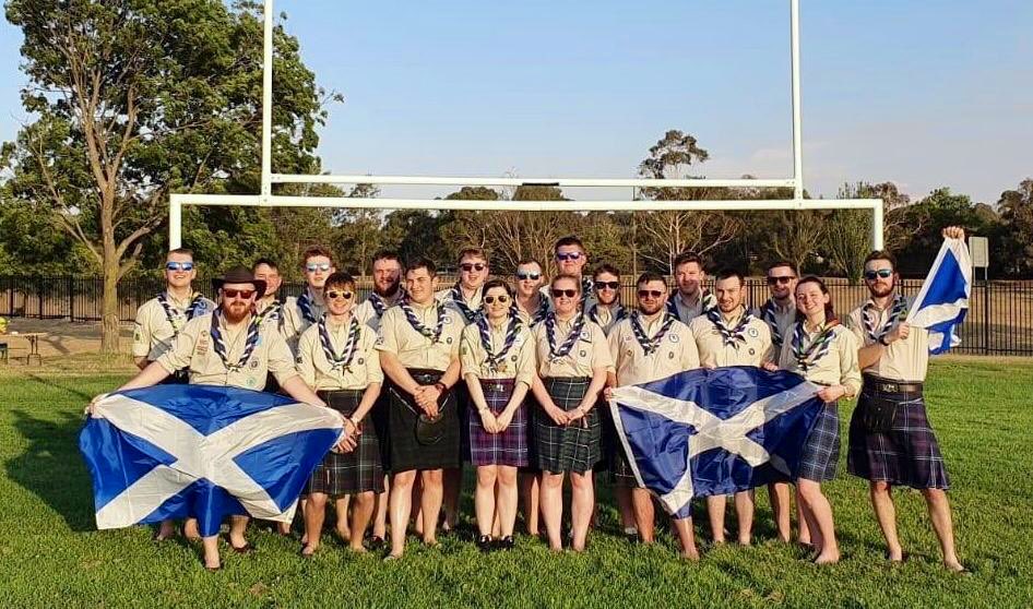 Sharkey_Scout's tweet photo. Great to see our Scottish Networkers welcoming in #2020NewYear at the #CBRMoot in Australia https://t.co/FsMneJTu1X