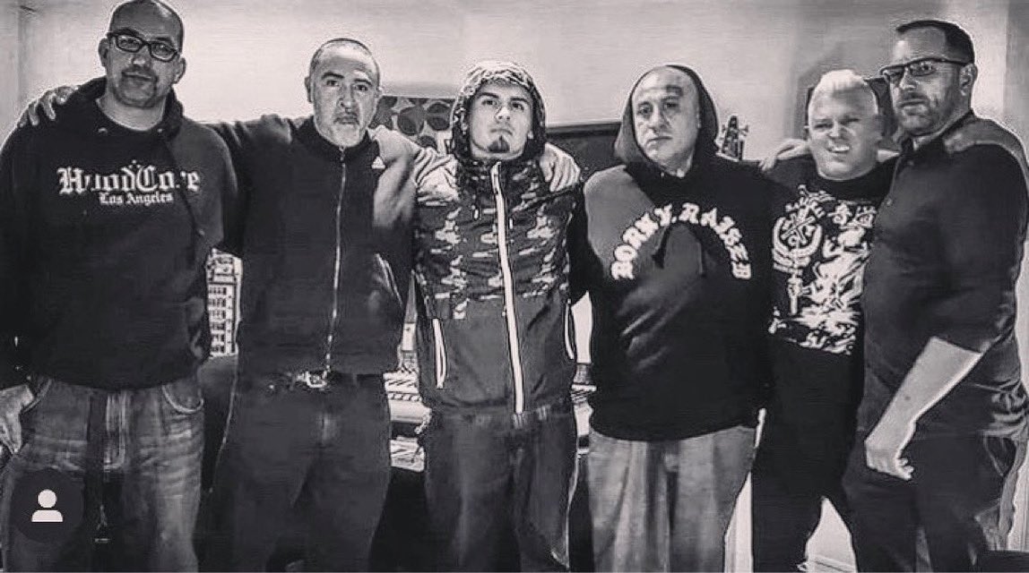 billybiohazard's tweet photo. Last session of #2019 with some hardcore brethren! @countime_lahc @hooligan_5.1.5.0 @crispowerhouse @batman_dms @jayrfiftyone50 @billybiohazard @shabbaapproved #newrecord #noapologiesnoregrets #countime #biohazard #takevengeance #powerhouse #lahc #nyhc https://t.co/6yauBcqBzo
