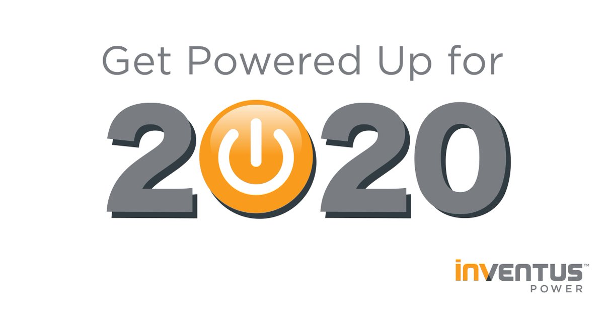 InventusPower's tweet photo. As 2019 comes to an end, we want to thank all our staff, customers, &amp; partners for contributing to another successful year. It's time to #GetPoweredUp for 2020! Wishing you all a Happy New Year! #NewYears2020 https://t.co/nCxFVZYVFQ