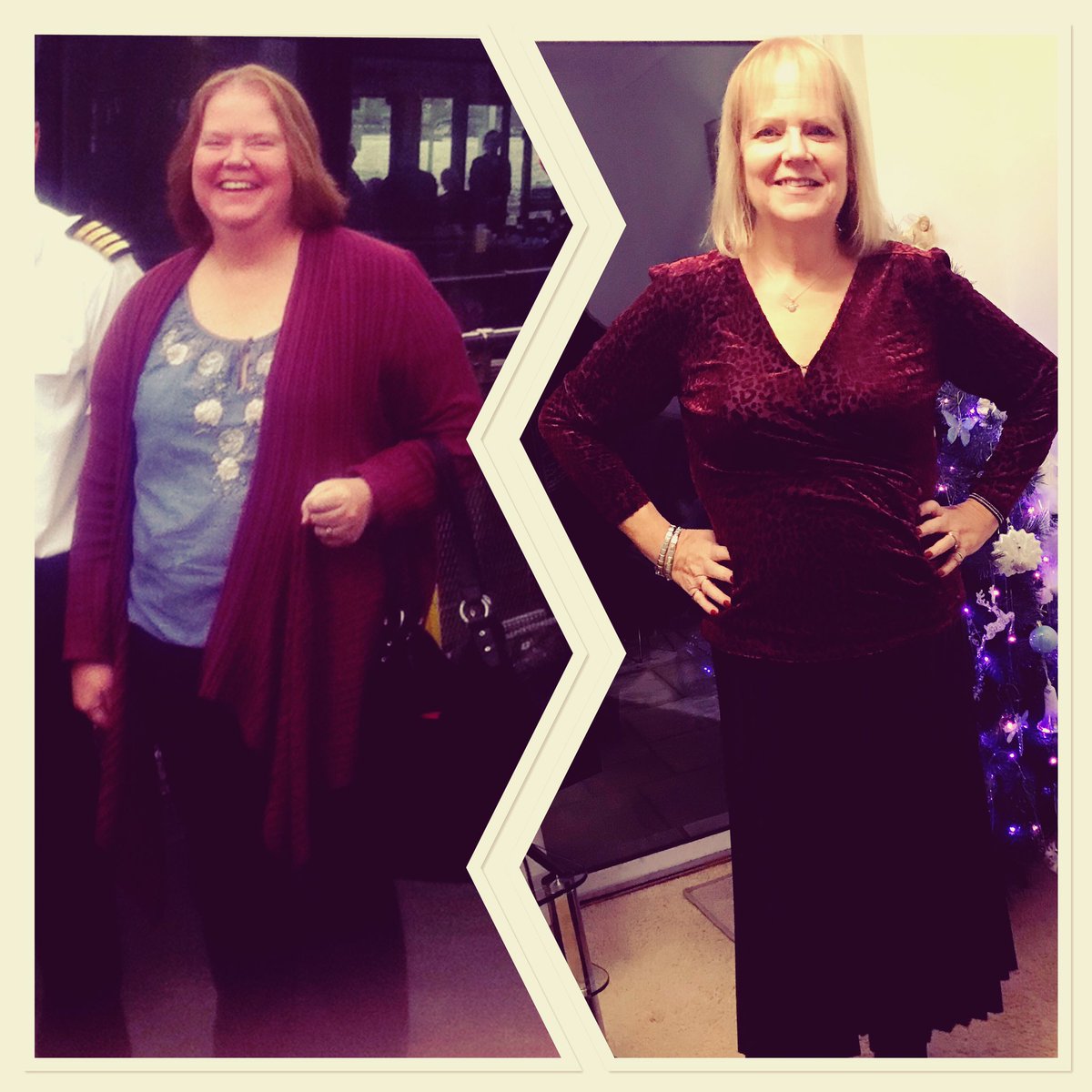 Happy new year to everyone! Here’s looking forward to 2020! Although I’m in a much fitter place, wish I could have my dark hair but no it wants to be blonde or ginge as my kids say 😂 #10YearsAgo #HNY2020 🎉 xxx