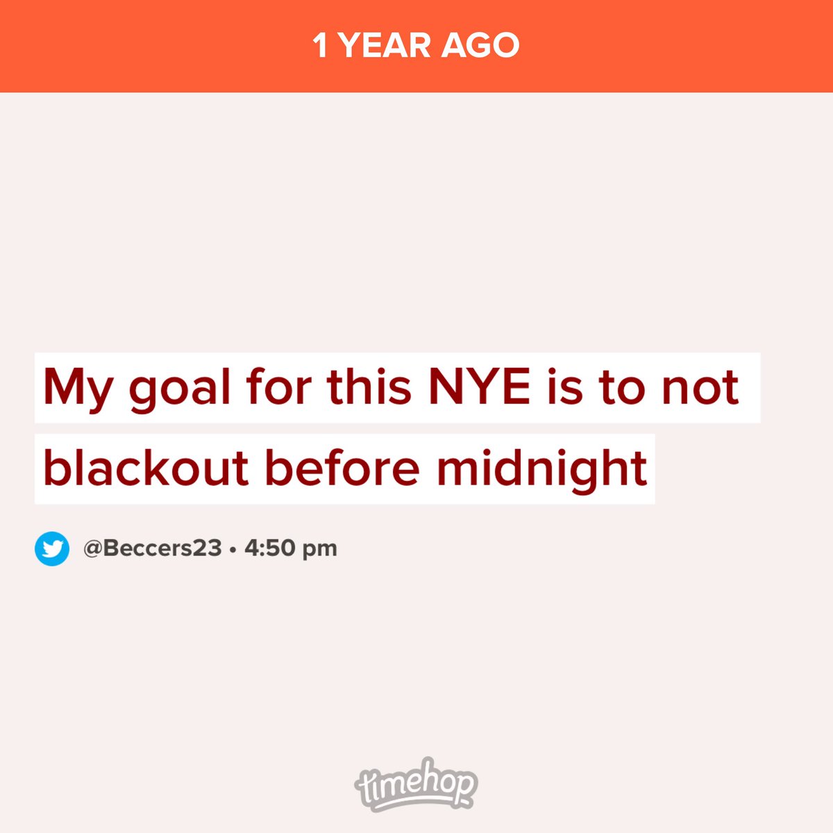 Beccers23's tweet photo. Still my goal for this NYE 🤦🏻‍♀️ https://t.co/NwsoYKh5R1