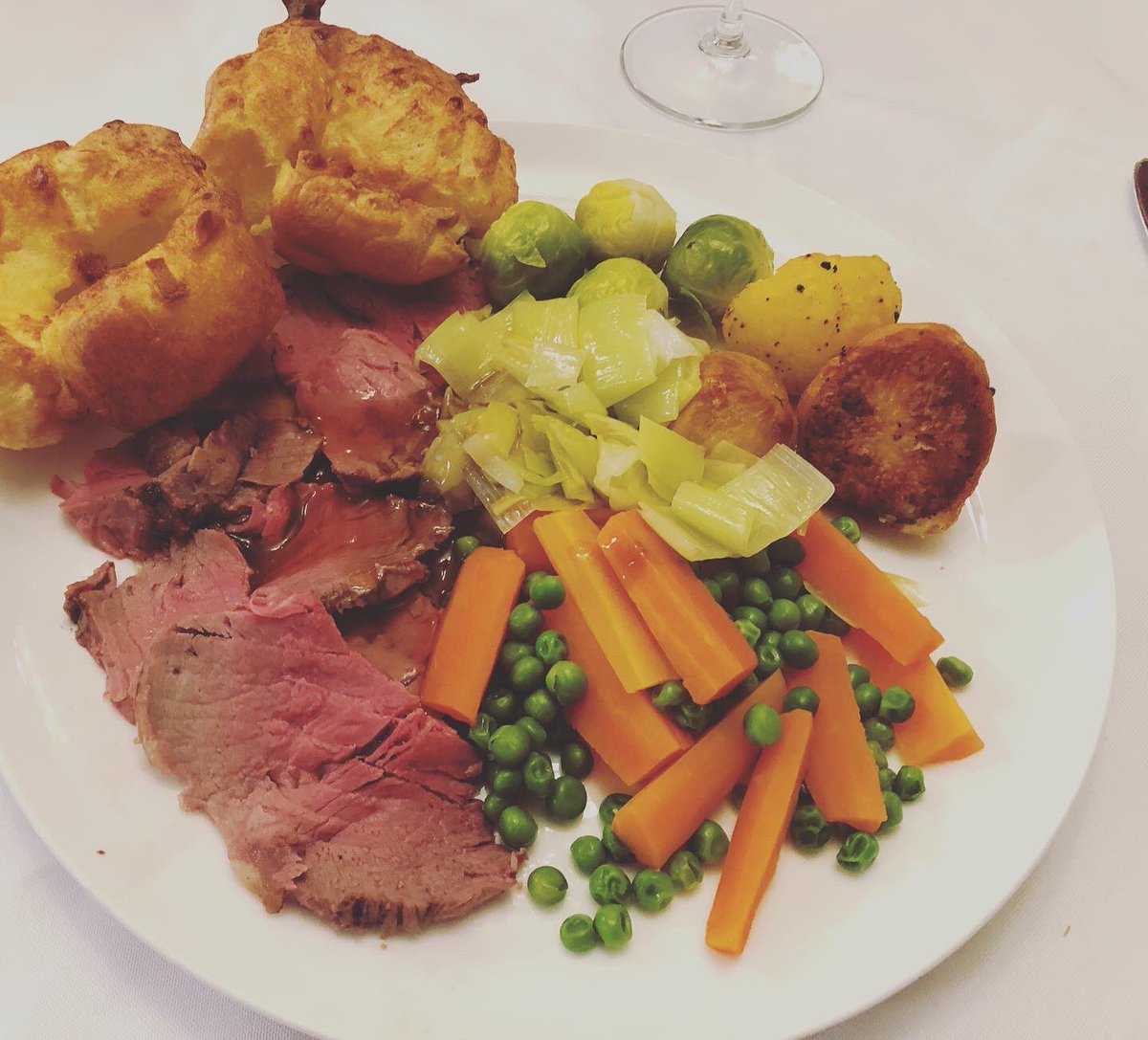 Ovingdexterbeef's tweet photo. Wishing all our customers a very happy New Year! What better way to see in the new year than an Oving Dexter Beef roast and we were lucky enough to have a rolled sirloin with fillet in the middle from the freezer today! Yum yum! https://t.co/iUWkwAZmfX