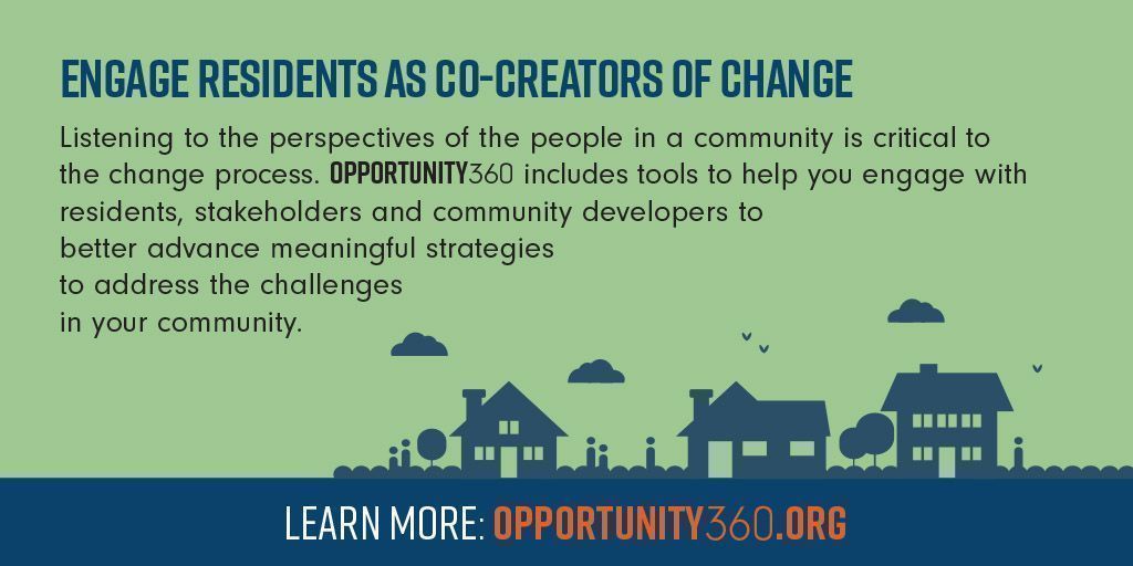 Opp360's tweet image. Let's move away from assumptions that opportunity is an all or nothing proposition. The relevant question is not "does this place have opportunity?" That question misses the reality that even in wealthy places, people are left out. We seek to change that. opportunity360.org