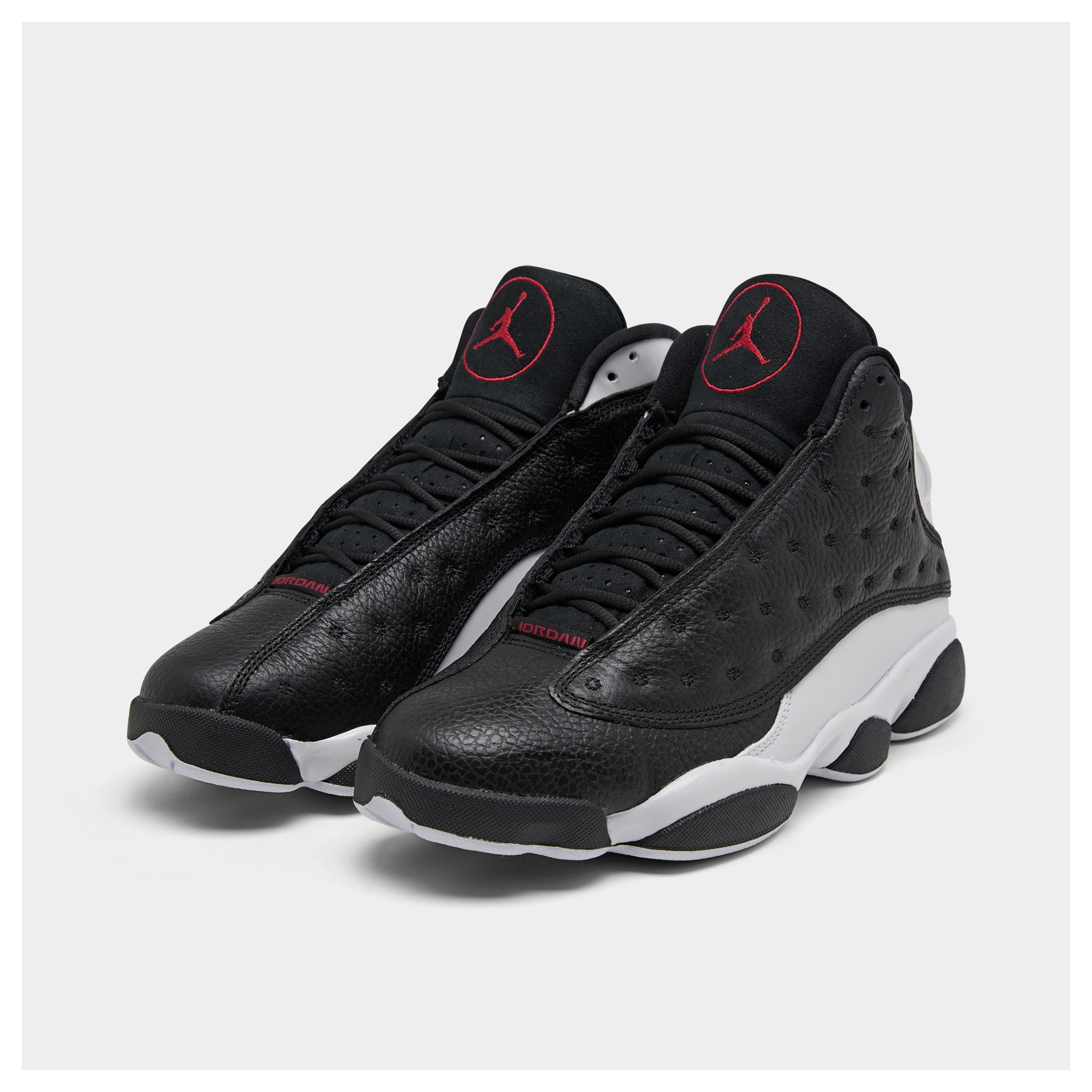 black red white jordans