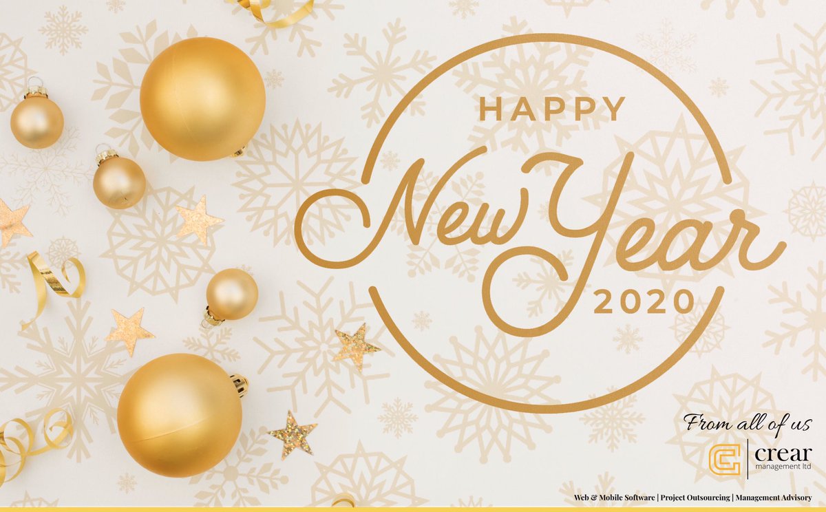crearmanagement's tweet photo. Happy New Year #HappyHolidays #happynewyear2020 https://t.co/SHuCcY5PNR