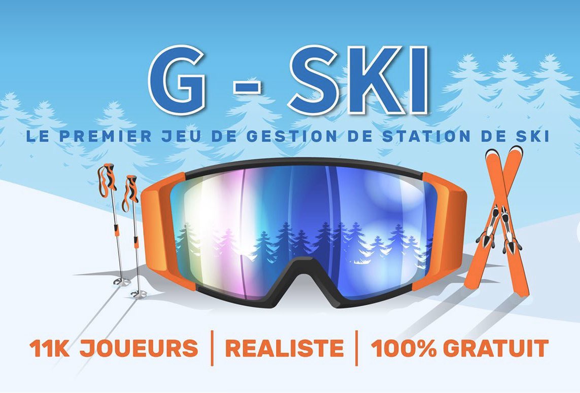 GSkiGame's tweet image. Au nom de toute l’équipe G-Ski, nous vous souhaitons une très bonne année pleine de ski et de merveilleuses fêtes à vous tous en espérant vous voir de plus en plus nombreux!