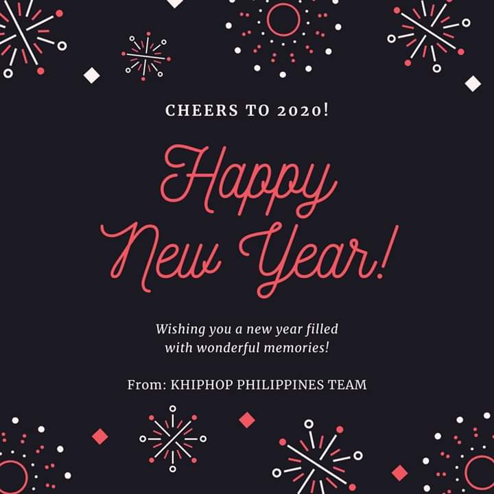 KHIPHOPPH's tweet photo. We’re saying goodbye to one more wonderful year of our life. But the memories we made, will always be with us forever. 

Thank you for being with us for 365 days! 

2020 will be our year! 

Happy new year 2020! 🎉🥂 to all KHIPHOP fans! https://t.co/cF6GltY7cn
