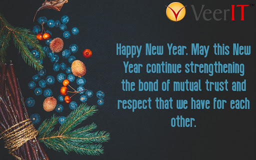 veerit's tweet image. Wishing every day of the new year to be filled with success, happiness and prosperity for you, happy new year from entire crew of VeerIT.
veerit.com