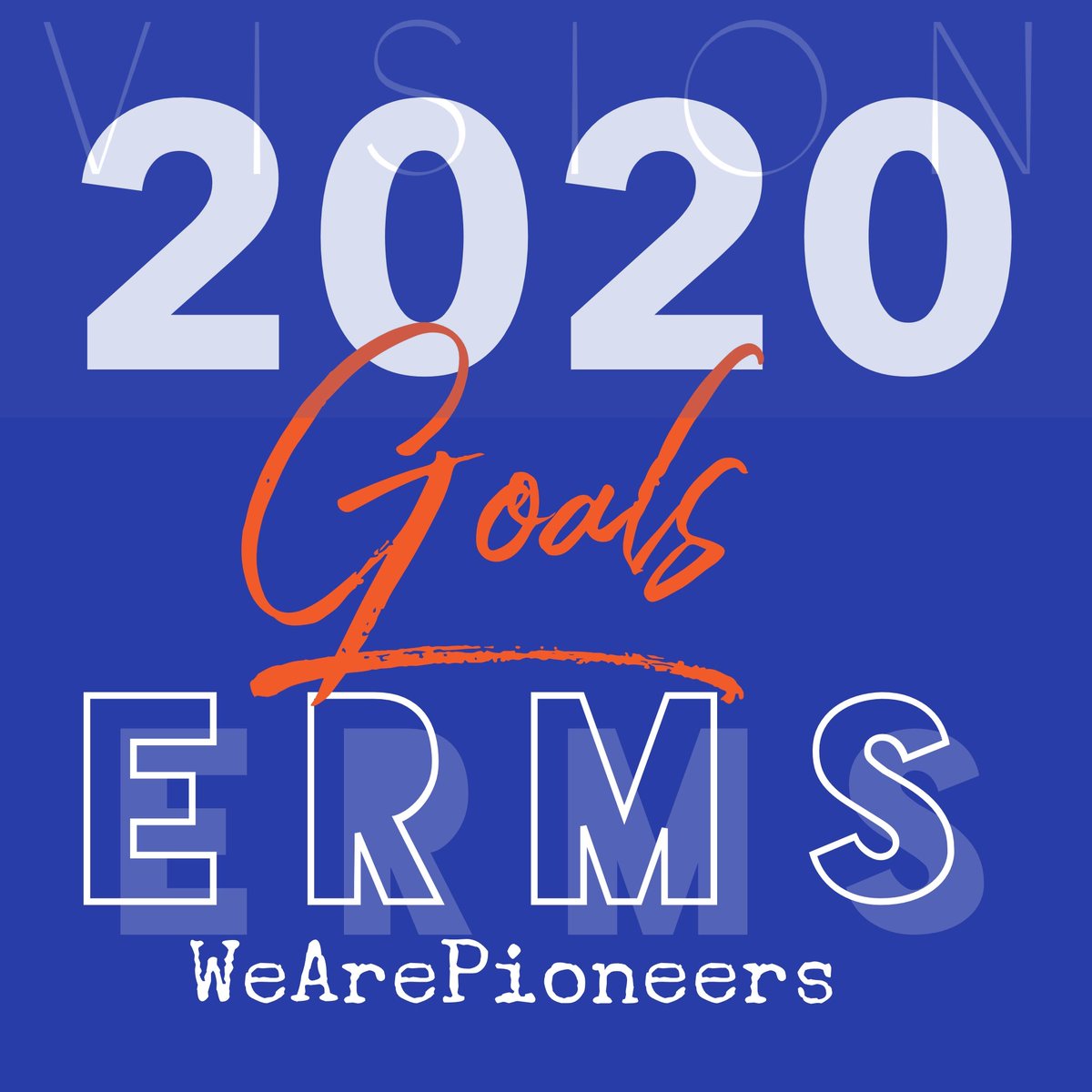 Happy 2020!! #WeArePioneers #2020Mindset @HCSMRidge @Lhamilton6642 @danipug @HCSHarrisonBay @haley_hcde @EastRidgeMS @landrydsmith @MFeheley @CoachOliver88