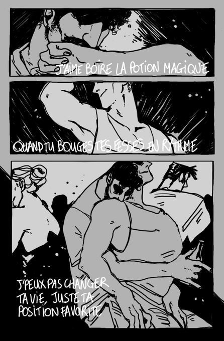 you know what i realized on the first of january 2020 at nearly six in the morning ? that i never posted this one-year-and-a-half old comic (1/2) 