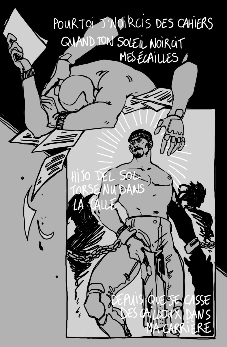 you know what i realized on the first of january 2020 at nearly six in the morning ? that i never posted this one-year-and-a-half old comic (1/2) 