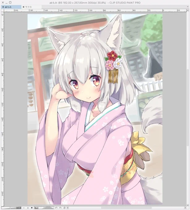 また続き描きますライブでここまで進みました #今日のライブ進捗  