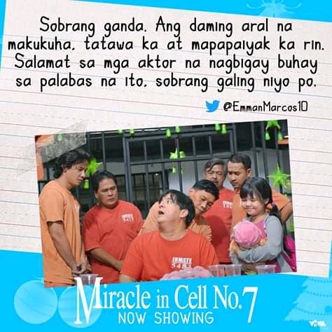 MarkJosephGuer4's tweet photo. Prosperous New Year Everyone, We have Still Continue Counting Gross Nationwide / Worldwide Grabe Di Na mkakapigil to the Highest Gross na Ito To Proclaim Super Lovit Critic Guys In The First Adapt in the Philippines #MiracleInCellNo7 #MMFF2019 Congrats For Best Actor "Mr Aga" https://t.co/3Evm9WtoOs