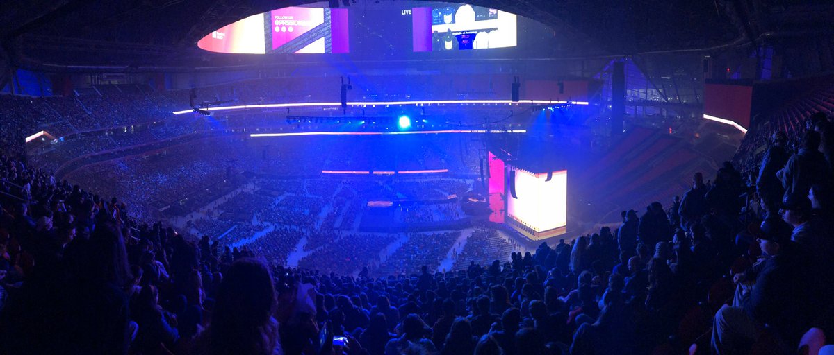MPMOfficial's tweet photo. Our crew made it to Passion and is going to ring in the New Year with 65,000 people!! Happy New Year to you - may it be filled with the Good News #mpmofficial #masterplanministries #passionconference #passionconference2019 #passion2020 https://t.co/hVuVKF4vwH
