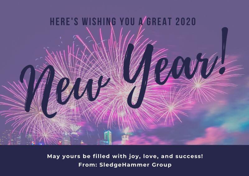 SledgeHammerpvt's tweet photo. #happynewyear2020 https://t.co/LfOomI8Vh9