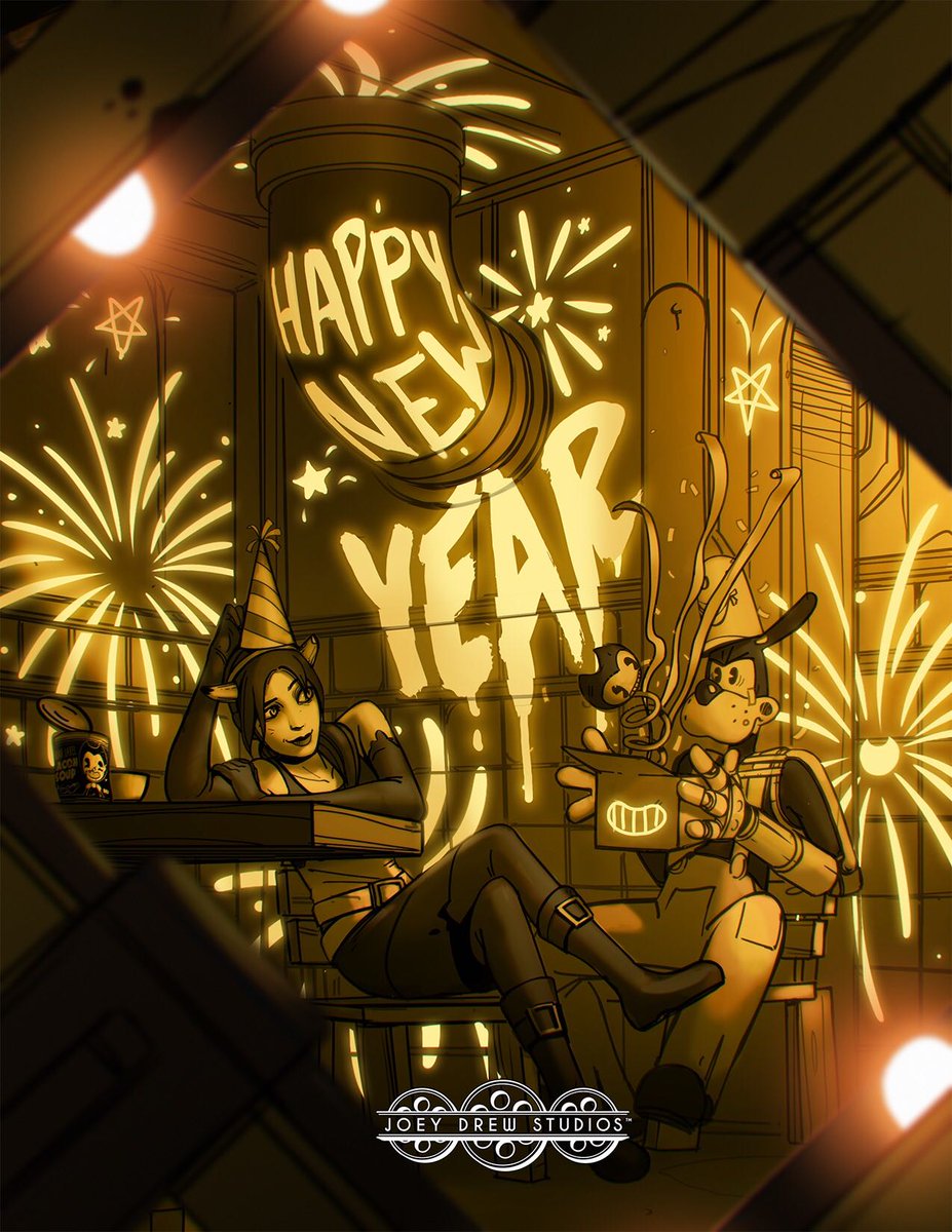 Bendy's tweet photo. Happy New Year! #2020 #BENDY https://t.co/1CyNFCxrwt
