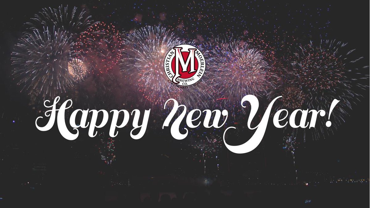 moerleinbeers's tweet photo. Happy New Year from your friends at Christian Moerlein Brewing Co. Have a safe and prosperous new year. #HappyNewYear #Cincinnati #Moerlein https://t.co/RRKZpzaAmH