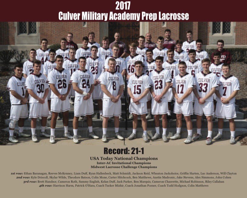 Culver_Lacrosse's tweet photo. Does anyone have a stronger case for high school program of the decade? Doesn’t get much better than this collection of teams. 3x National Champions, and an Undefeated Season!  Looking forward to starting the next decade in 2020! #ftb https://t.co/LHmyIt7i9x