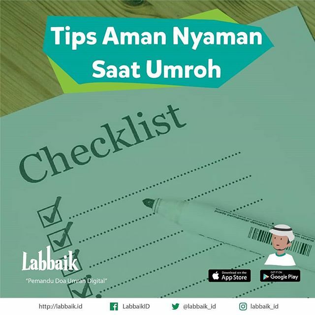 Labbaik_ID's tweet photo. Cung yang tahun 2020 ini punya resolusi buat pergi umroh? Bismillah semoga dilancarkan yaa niat baiknyaa. Tapi, biar umroh lancar jaya, aman dan nyaman juga perlu ada usaha dari dalam diri kita sendiri loh. Beberapa tips yang bisa kamu lakukan di antaran… https://t.co/m8Adsdnxpk https://t.co/hUg7Fz3Qwm