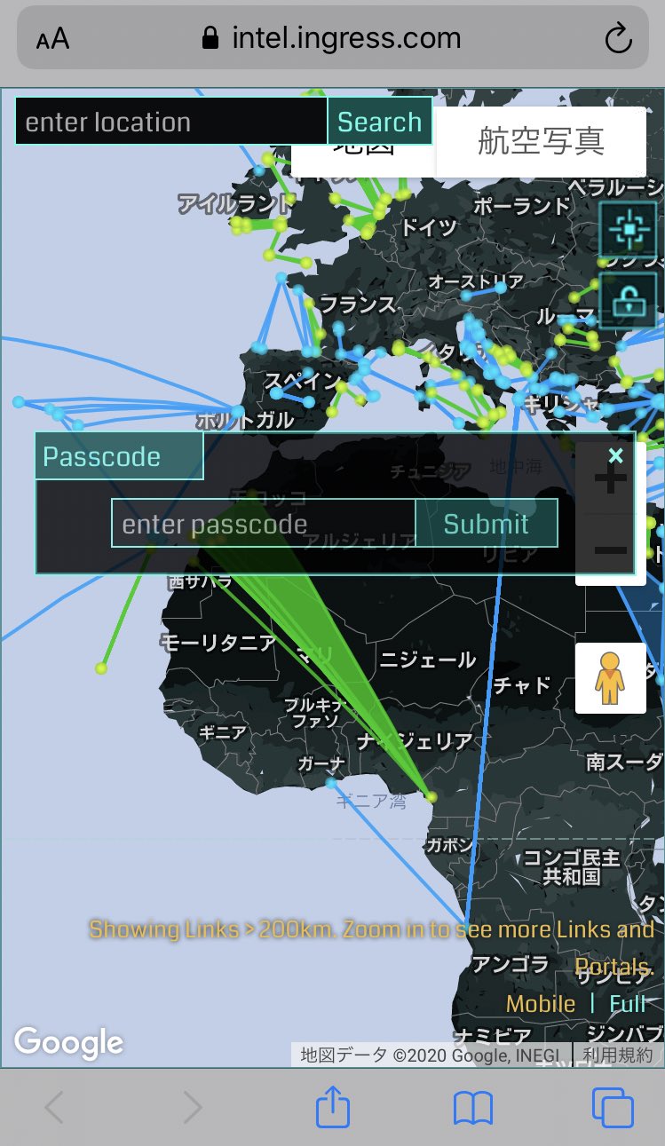 初心者でも分かるイングレス インテルマップとパスコード編 Twitter