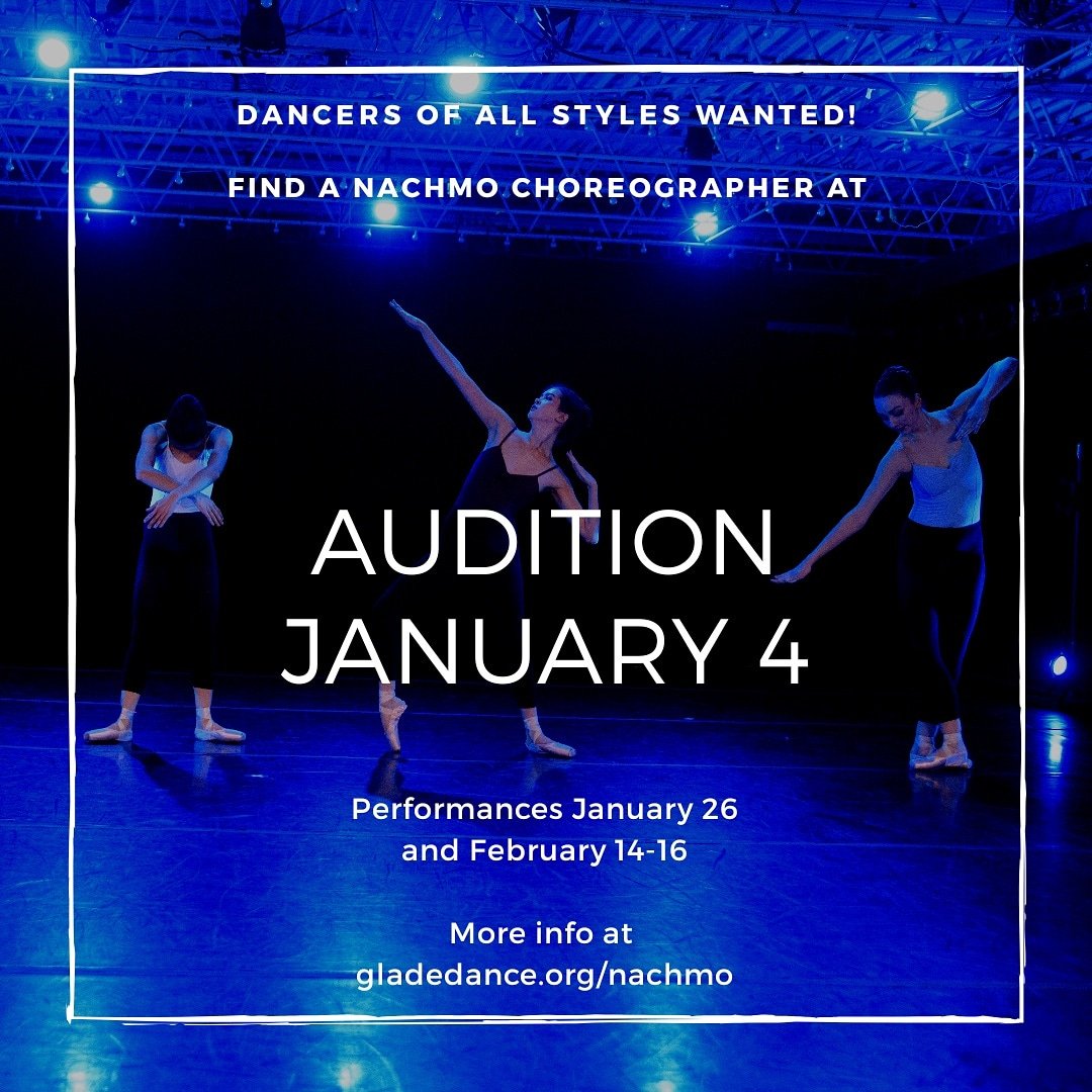 DANCERS! Start 2020 with an awesome project: perform in a NACHMO piece.
Audition this Sat, 1/4, 2:30-4:30 @JOMDC Friendship Heights. 

Can't make it? Fill out form at gladedance.org/nachmo
Photo by @robtng #nachmo #audition #dcauditions #DMVdance #dcdancers #dcdance #dmvdancers