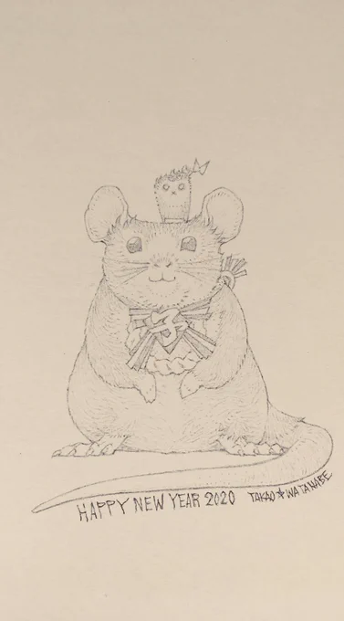 改めまして、明けましておめでとうございます!昨日急ぎ描きました絵を添えて〜。

今年もたくさん絵を描きます!引き続きお暇な時で良いので是非絵を見て下さいね☺️引き続きどうぞ宜しくお願いいたします?‍♂️ 