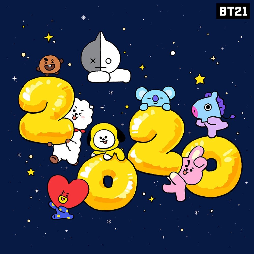2020
We're all in this together! ✨

#HappyNewYear #AlwaysTogether #Forever #BT21