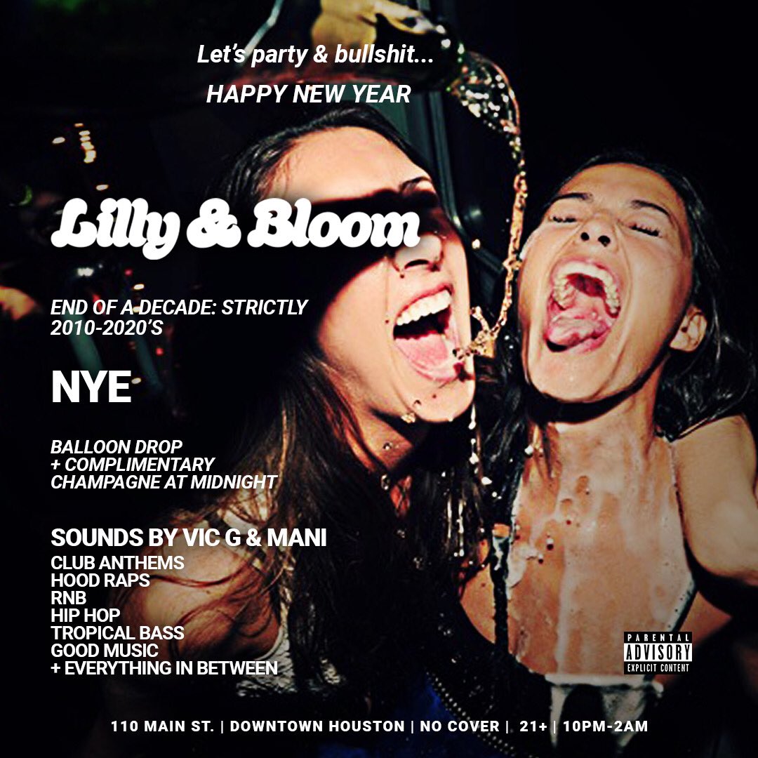 New year, same shit! Let’s fuck the club up! The last party of 2019 is tonight with my kinfolk <a href="/_DJVICG/">VICG</a>. I’ll be spinning from 10pm-2am #2CBoys balloon drop &amp; complimentary champagne for the count down. Let’s be friends.