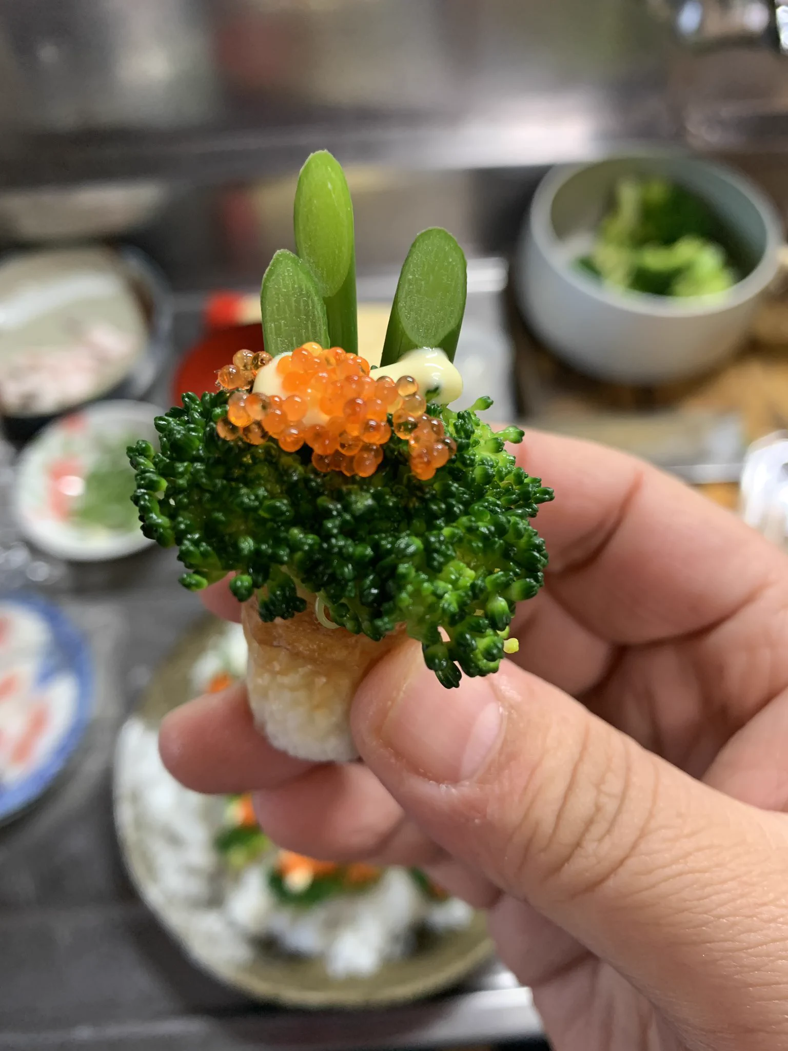 クオリティーが高すぎる！ちくわやニンニクの芽で作った、食べられる門松を作った人が現れる！