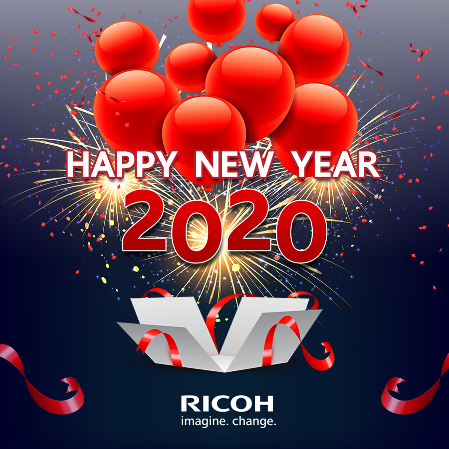 Ricoh_Thailand's tweet photo. สวัสดีปีใหม่ 2563 ขอให้ปีใหม่นี้นำพามาซึ่งความสำเร็จและความเจริญรุ่งในชีวิต คิดสิ่งใดก็สมปรารถนาทุกประการ
#สวัสดีปีใหม่2563 #HappyNewYear2020 #RICOHTH https://t.co/xFBTjBOZEp
