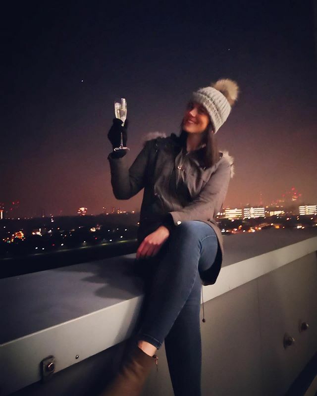 StraightlineF's tweet photo. From the London skyline I wish you all a Happy New Year 😘 https://t.co/teG9mdW4Pm https://t.co/kHcFy88aHT