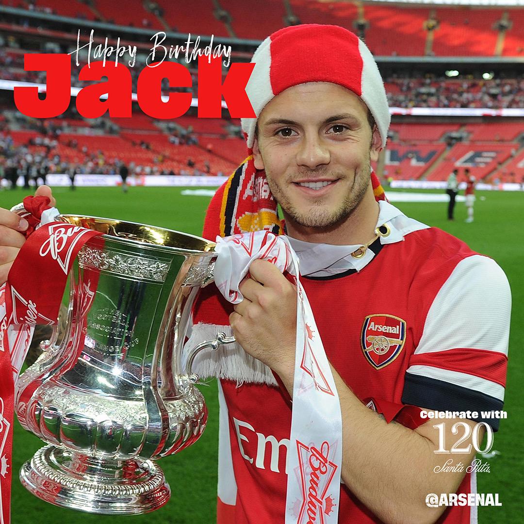 Arsenal's tweet photo. Once a Gunner... 🔴

Happy 28th birthday to you, @JackWilshere 🎈 https://t.co/T7P84C2xGQ
