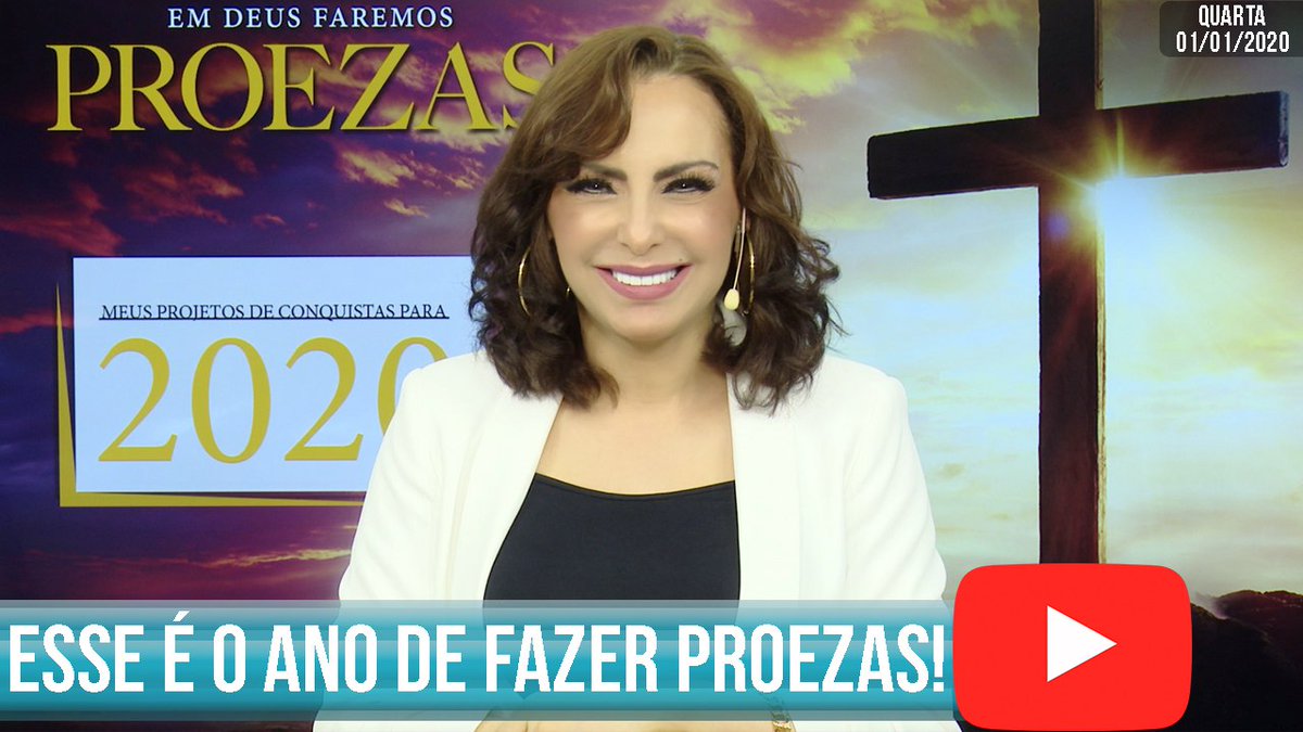 Esse é o ano de fazer proezas! |Bispa Cléo QUA 01.01.20| youtu.be/EPpiHrWSjXU
Ref.: Salmo 108.13, Salmo 60.12, Daniel 11.32b, 
Números 24.18d, 2 Crônicas 16.9a