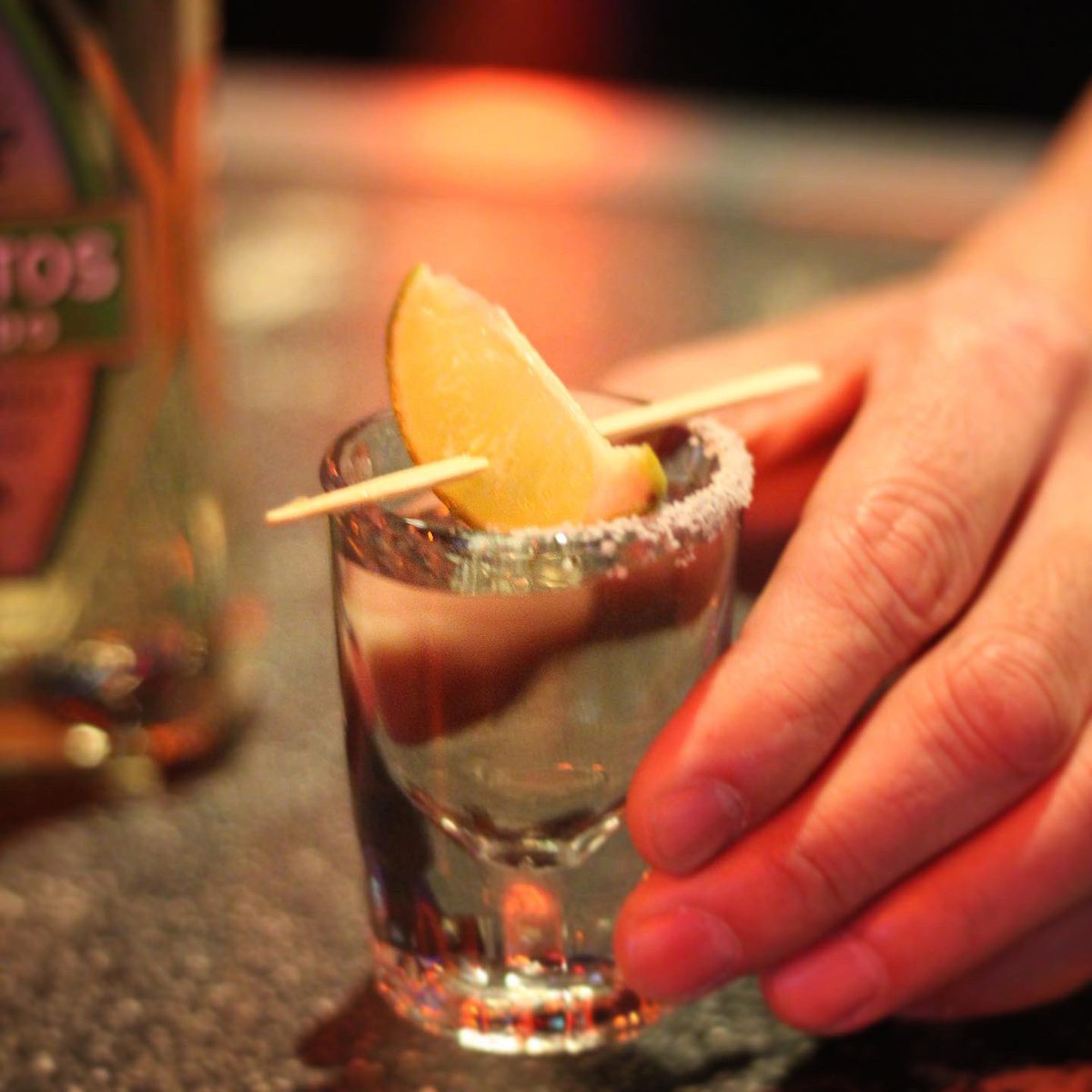 Cheers to the new year and our drink sponsors for the night! @makersmark @hornitostequila @titosvodka 🍹🍸🥃 Fun starts in two hours with DJ Dana Dub 🍾✨ #Cuff2020