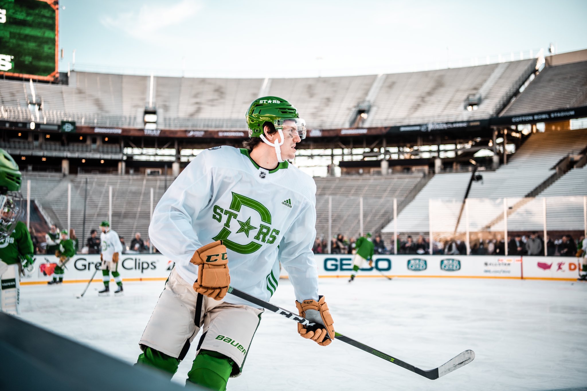 NHL - These Dallas Stars #WinterClassic jerseys by adidas