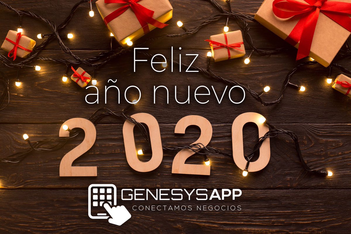 GenesysAppMX's tweet photo. Feliz Año Nuevo 2020
Nuestros mejores deseos 
#GenesysApp
#AnoNuevo2020 
#Adios2019 
#2020NewYear 
#happynewyear2020 https://t.co/1FMAsSXlM3