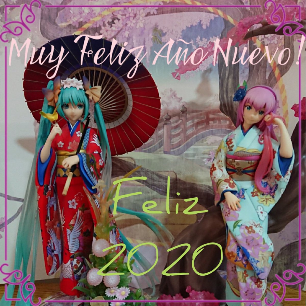 AgmarCollection's tweet photo. ¡Muy Feliz Año Nuevo!
Happy New year!
Que este 2020 este lleno de alegrías, éxitos y MUCHAS MAS FIGURAS!!!!
May this 2020 be full of joys, successes and MANY MORE FIGURES!

#newyear #happynewyear #year2020 #AgmarCollection  #SuperSonico #すーぱーそに子 #NekoPara #Chocola #Vanilla https://t.co/TWz6cOxxpm