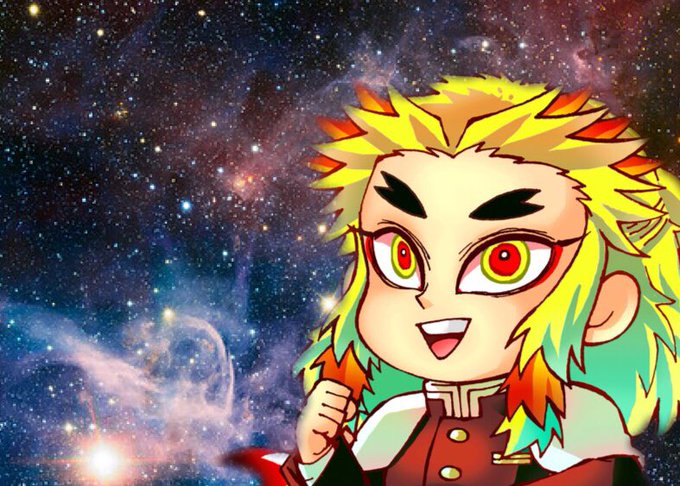 new→@suto_shoo1さんがTwitterに投稿した煉獄杏寿郎(鬼滅の刃)のイラスト。
