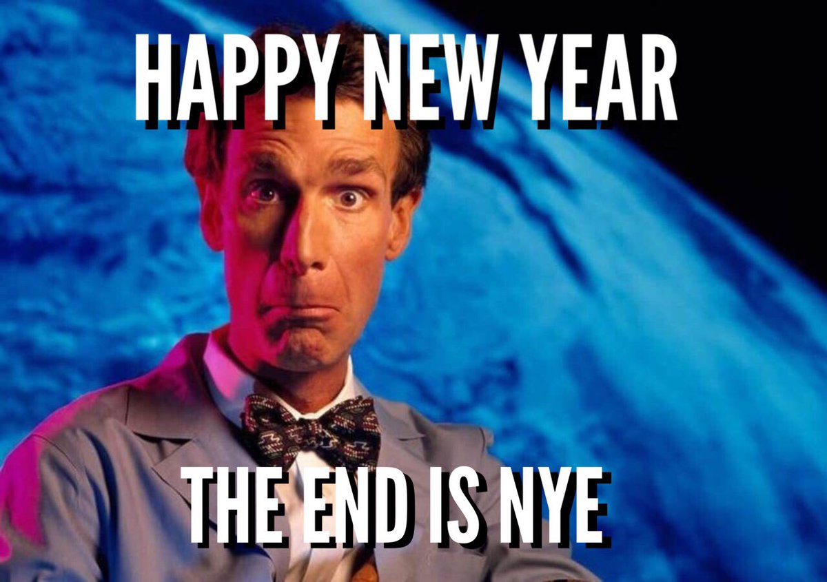 making memes and taking names... #nye2019 #newyearseve #billnye #happynewyear