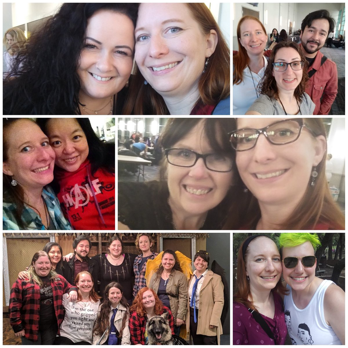 Of course this thread can't capture every moment or every fantastic person I've met along the way. But I hope you all know, even if we didn't meet in person, you have shown me kindness in spades and I wish you all joy and happiness (and fandom dreams) in the decades to come! 