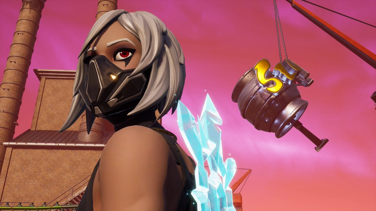 Hush Pa Twitter これより先 立ち入り禁止 フォートナイトスクショ フォートナイト Fortnite Hush ハッシュ