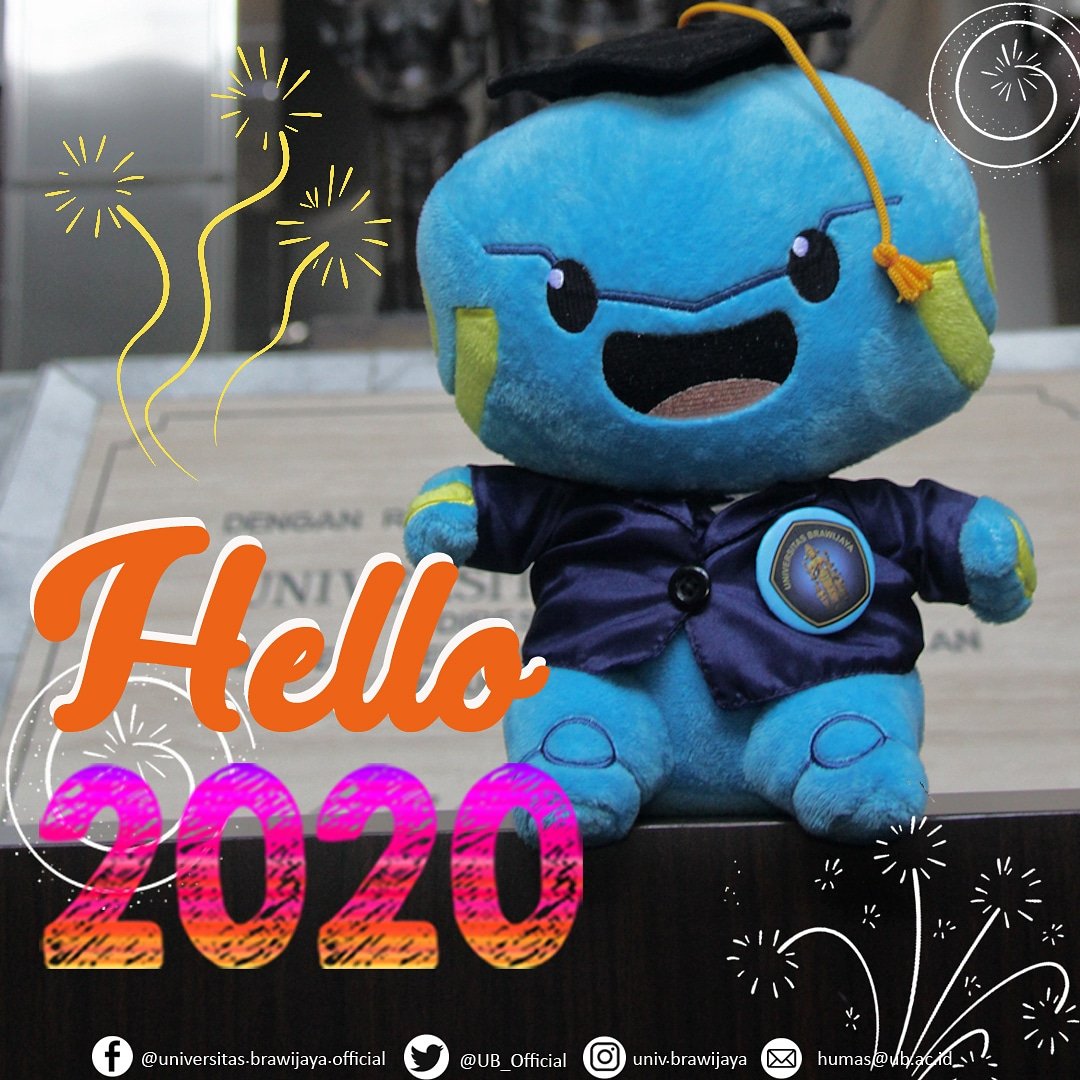 UB_Official's tweet photo. Nganter Babe beli baju
Hey, #TemanUB!
Selamat Tahun Baru!
🎉🎉🎉🎉
Jadi, bagaimana 2019nya? Lalu, apa resolusi #TemanUB di tahun 2020?
Apapun itu, semoga impiannya tercapai ya!
Thank you 2019!
Hello 2020!
Let's rawk!
#UniversitasBrawijaya #KampusUB #UB2020 https://t.co/tKvXYRt0PA