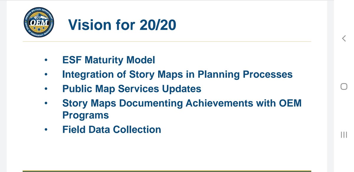 DanielStoelb's tweet photo. Closing out a great 2019! Let the new year begin with catchy phrases: #VisionIn2020!
@OregonOEM @EsriDRP @ArcGISHub @ArcGISStoryMaps @GISPublicSafety https://t.co/kZgAjvKgtN