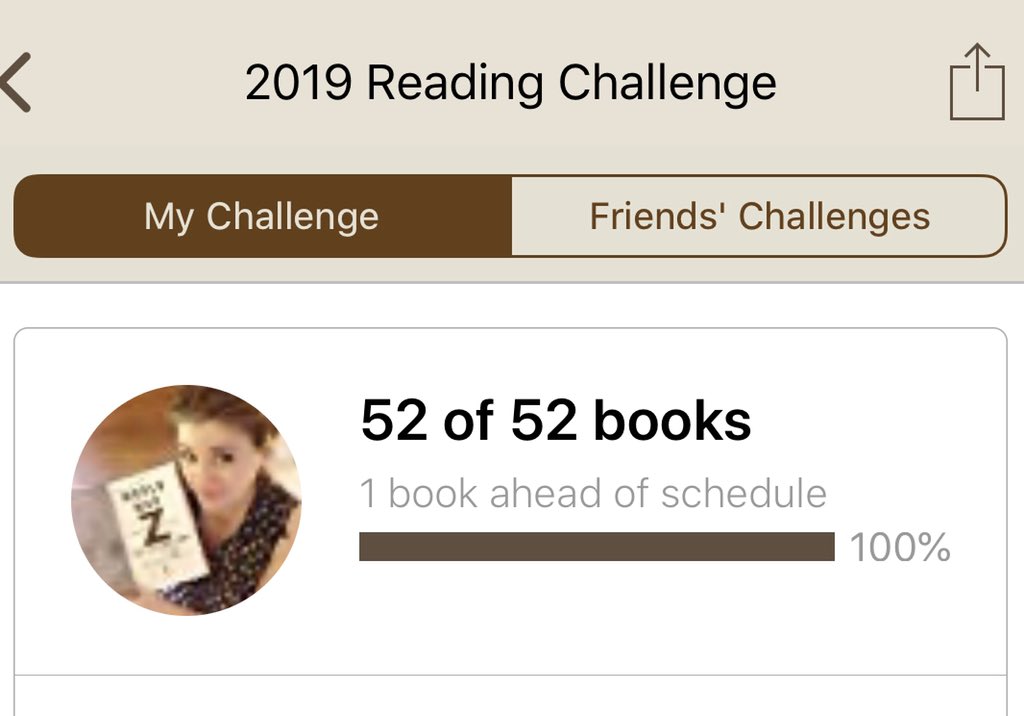 0taqueen's tweet photo. (I did 100 last year but then again I did watch an awful lot of premium scripted TV drama this year I regret nothing)
#readingchallenge2019
@goodreads https://t.co/9KxIjeSMuS