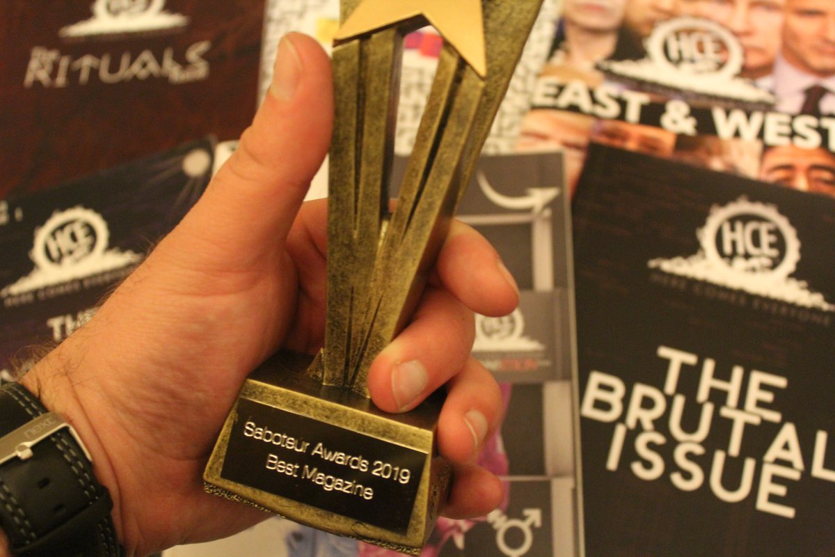 HereComesEvery1's tweet photo. #HappyNewYear to all our readers, contributors and supporters!

Just a few HCE highlights from 2019:

-Summoning #TheRitualsIssue
-Winning Best Magazine at #SabAwards19
-12 brilliant #FireAndDust #poetry events
-Arrival (finally!) of #TheClassifiedIssue https://t.co/2oPRZEzazy