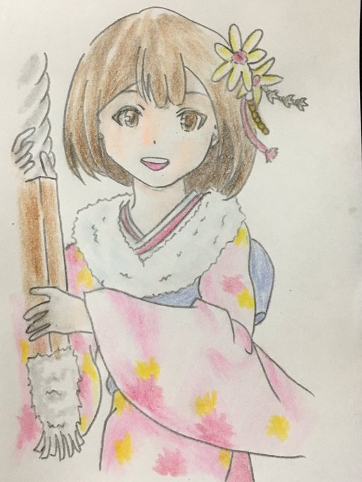 お正月イラストのtwitterイラスト検索結果