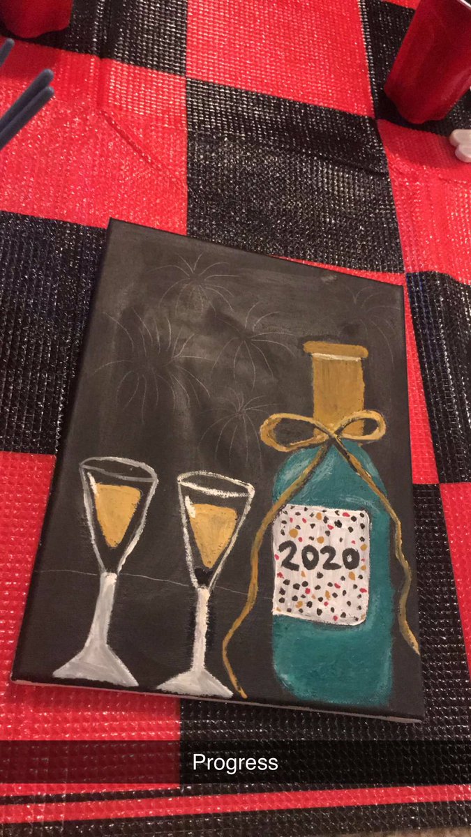 shaw_nahhh23's tweet photo. This is how Nick & I spent our first NYE together & I ain’t even mad tbh 😍🎨🎉🎊❣️ #AProcess #HappyNewYear #2020 https://t.co/mIRxOFGvlg